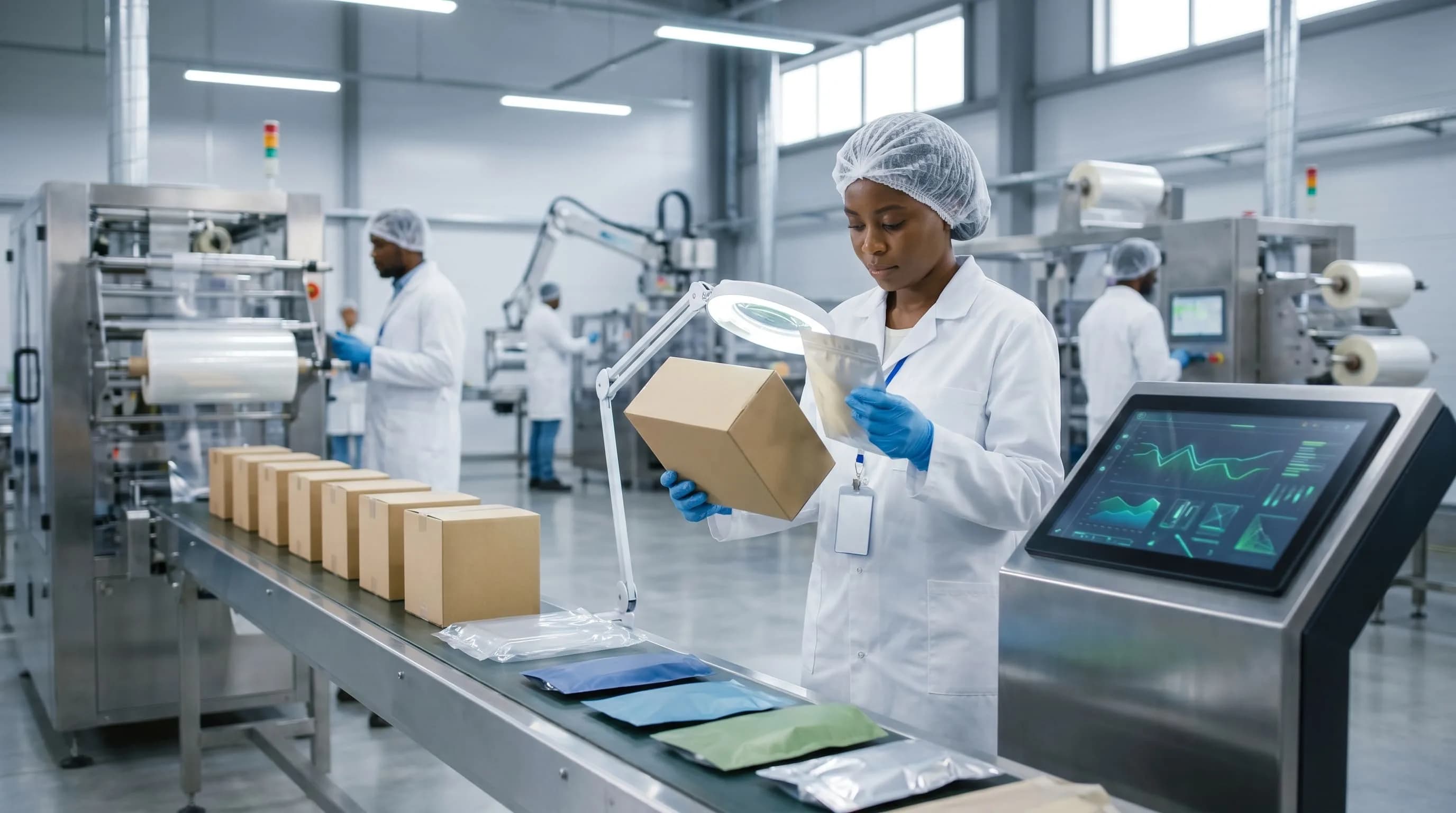 Usine de production plastique